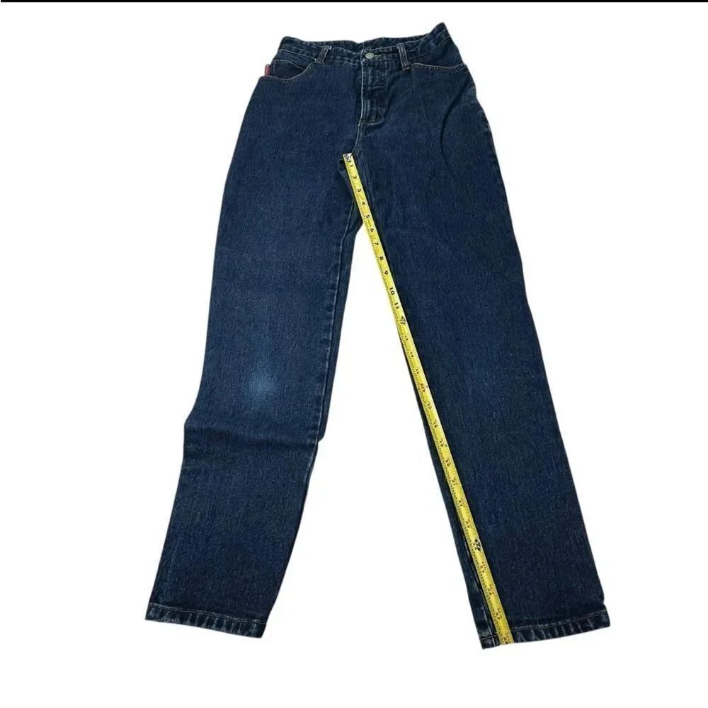 Vintage Bongo Straight Leg Medium Wash Mid Rise Size 5 Waist 25 Inseam 28 - Picture 8 of 13